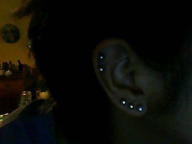 5 ear piercings
